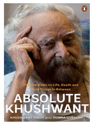 cover image of Absolute Khushwant